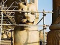 Skulptura leva pred apadano v Perzepolisu