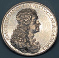 Медальєр Філіп Генріх Мюллер. Медаль на честь Йоахима Зандрарта. 1682 рік.