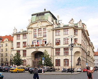 Новая ратуша, Освальд Поливка, Прага, Чехия, 1908—1912 годы