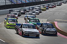 The Truck Series at Martinsville Speedway in 2018 Restart (43835992120).jpg