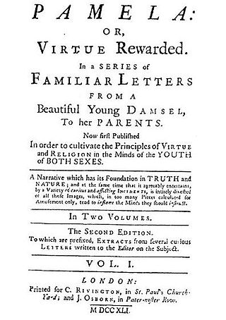 Pamela: Or, Virtue Rewarded. In a Series of Familiar Letters from a Beautiful Young Damsel, to her Parents.