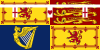 Royal Standard of Princess Anne, Princess Royal (in Scotland) .svg