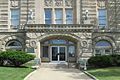 Main Entrance, Starke County Courthouse, Knox, Indiana.