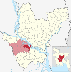 Location of Sadarpur