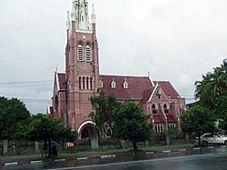 Holy Trinity Cathedral, Yangon Saint Mary's Cathedral, Yangon, Myanmar.jpg