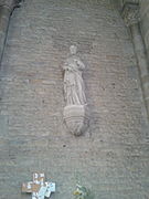 Statue du croisillon gauche du transept