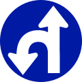 U-turn or straight ahead