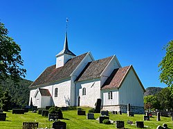 View of the village church