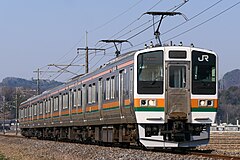 A37編成 冬季間2パンタで運転される両毛線運用車。