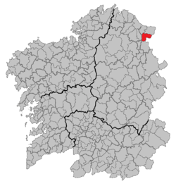 Location of Trabada