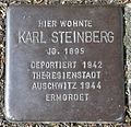 Stolperstein für Karl Steinberg (Rüdigerstraße 94)