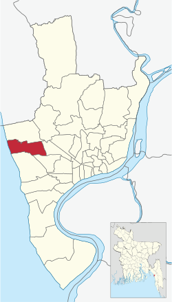 Location of South Kattali