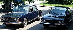 Lancia 2000 i. e. Berlina und Lancia 2000 HF Coupé