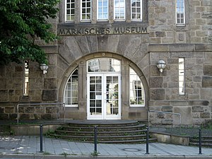 Eingang zum Märkischen Museum Witten