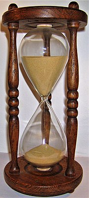 180px Wooden hourglass 2