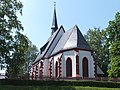 Dorfkirche Wyhra: Kirche (mit Ausstattung) und Kirchhof mit Einfriedungsmauer