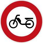 Förbud mot mopedtrafik