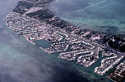 Skyline of Cudjoe Key