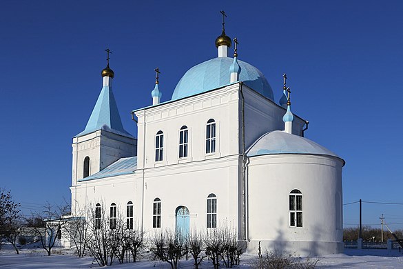 136. Церковь Покрова Пресвятой Богородицы, Воскресенка, Калачинский район, Омская область Автор — Mib5578