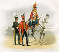 Обер-офицер, рядовой в парадной форме(1835-1838), обер-офицер в виц-мундире (1826-1833)