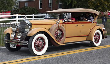 1929 Packard DeLuxe Eight (model 645) with Dietrich Dual-Cowl Phaeton bodywork