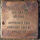 Stolperstein Dina Schaub