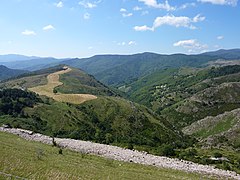 Panorama au col des Faïsses.