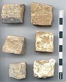 Example of tesserae used in mosaics. 6 large tesserae (FindID 246594).jpg