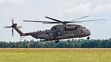 German Army CH-53G at ILA 2016 84+99 German Army Sikorsky CH-53G Super Stallion ILA Berlin 2016 06.jpg