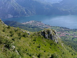 Skyline of Abbadia Lariana