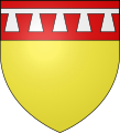 Armoiries probables de la première dynastie des seigneurs de Clervaux.