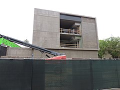 Construction of Bechtel Residence in 2018
