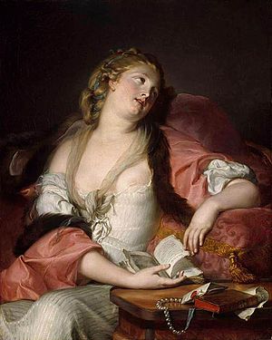 Lady Reading the Letters of Heloise and Abelard