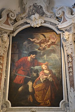 Domenico Fiasella, Męczeństwo św. Barbary (1622)