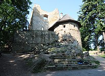 Руины замка Кимбурк