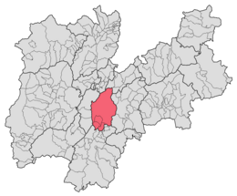 Territorio della Val d'Adige C15 – Localizzazione