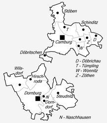 Dornburg – Mappa