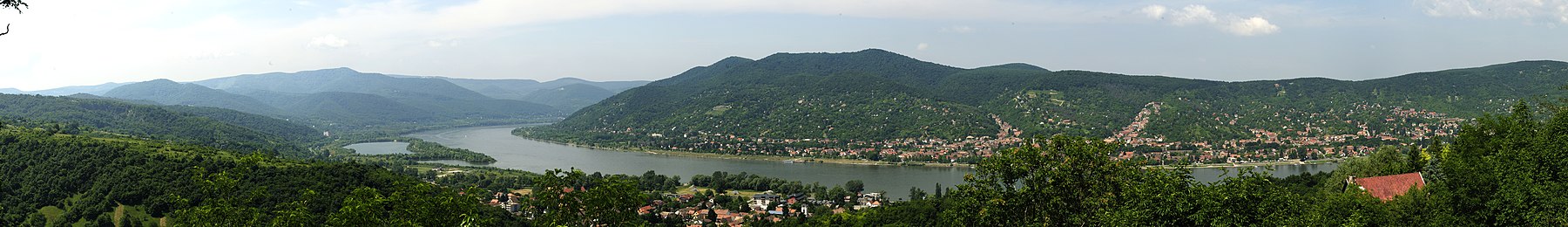 Dunajské ohbí u Visegrádu