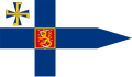Vlajka finského prezidenta (1920–1944, 1946–1977) Poměr stran: 11:19