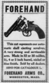 Forehand Arms advertisement from February 1899 as it appeared in The Belle Plaine News of Belle Plaine, Kansas