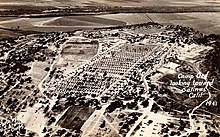 Photo noir et blanc de Fort Ord, Californie en 1941