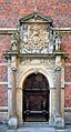 Frederiksborg Slotskirke. Portal in the church wing