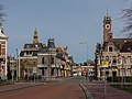 Groningen, Blick auf eine Strasse: de Stationsstraat