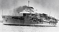 Az HMS Glorious röviddel hordozóvá alakítása után.