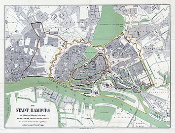 Hamburg 1880 von C. F. Gaedechens (vgl. 1864, 1868a und 1868b)