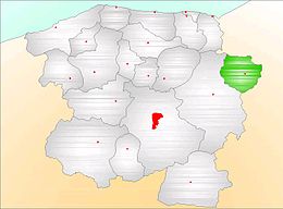 Distretto di Hanönü – Mappa