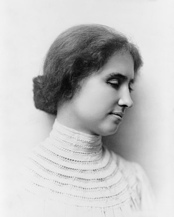 English: Helen Keller. Français : Helen Keller.