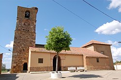 Skyline of Santa Colomba de las Monjas