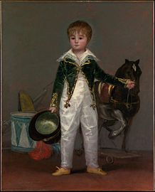 Francisco de Goya: Pepito Costa y Bonelis c. 1813