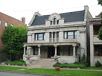 Casa di Patrick J. King, Chicago, Illinois, 1901.